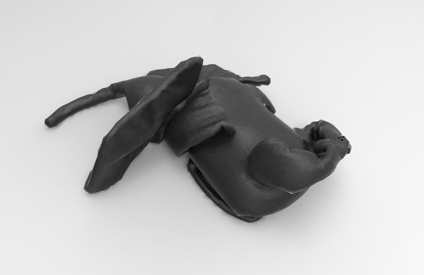 Elephant On the Ground Free 3D model_3