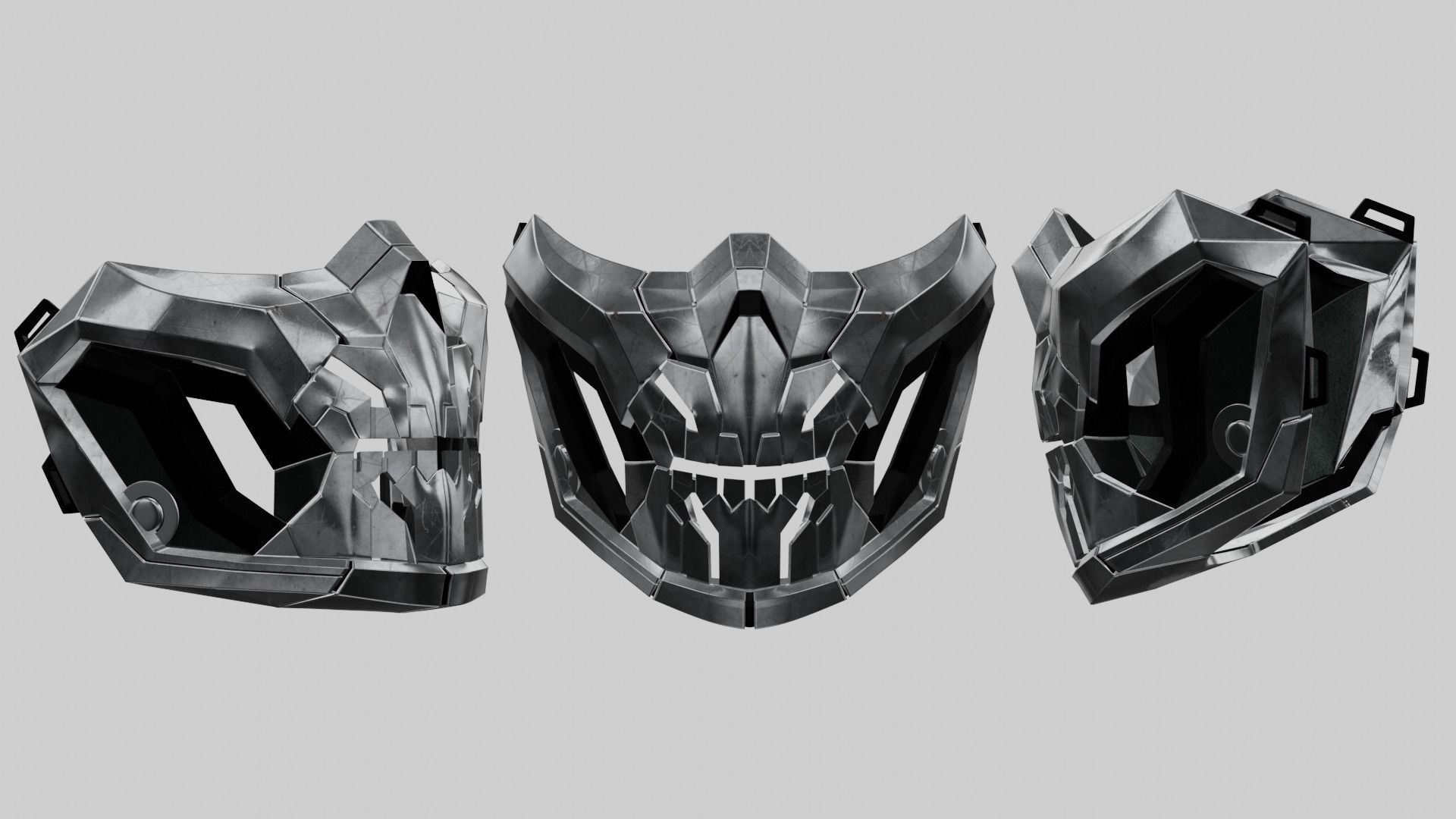 Taskmaster Mask Printable 3D print model_3