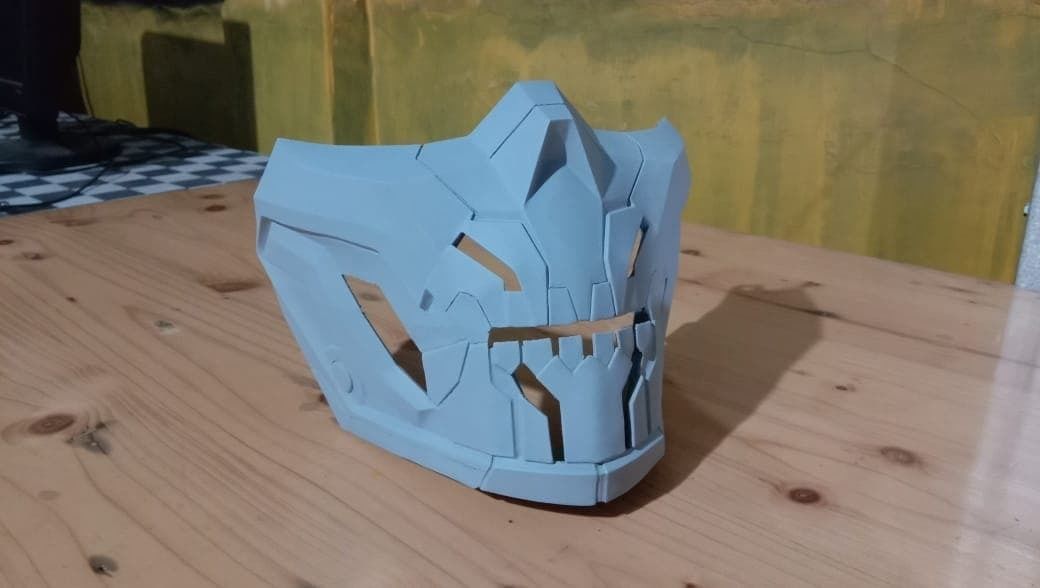 Taskmaster Mask Printable 3D print model_7