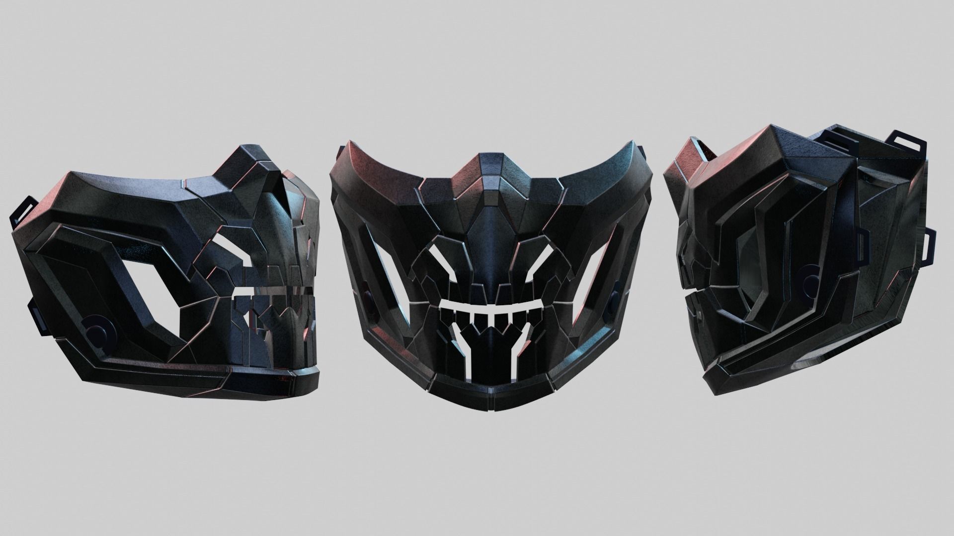 Taskmaster Mask Printable 3D print model_4