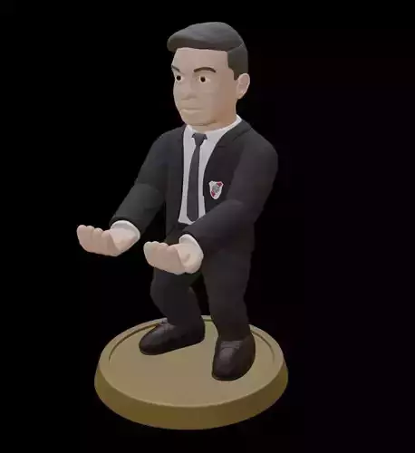 Soporte Mando PS4-PS3-XBox  - Marcelo Gallardo River Plate 3D print model