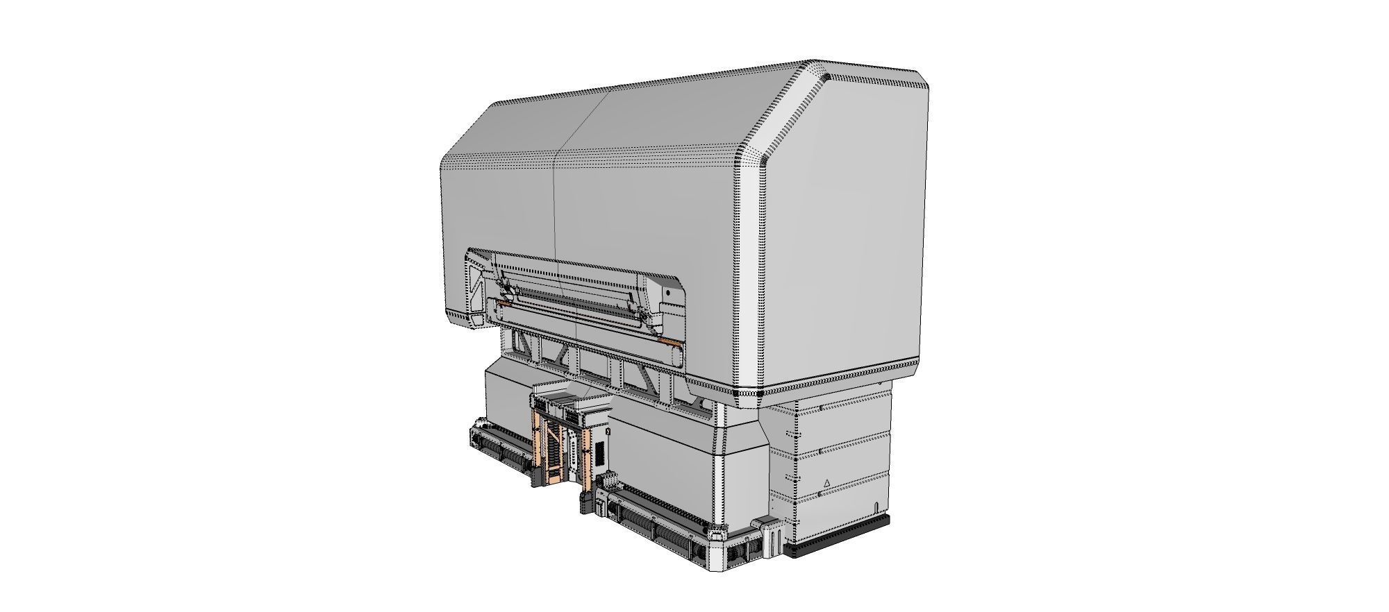 sci-fi Architectural element 2 3D model_13