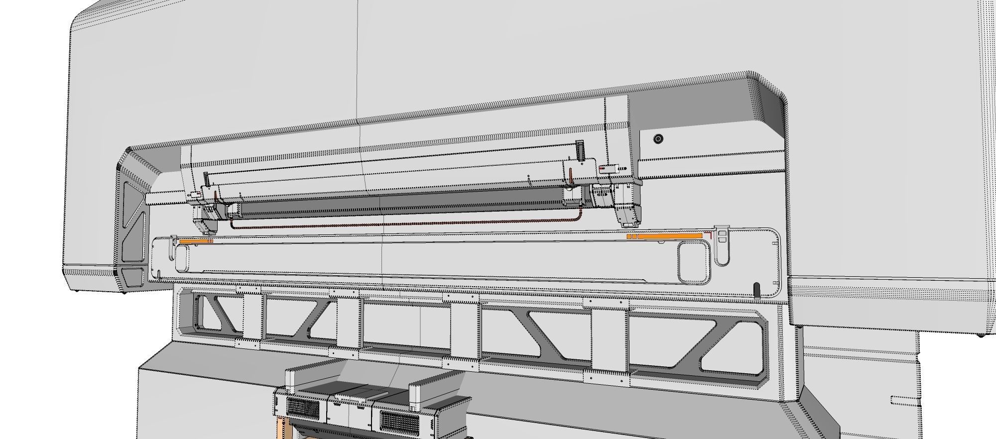 sci-fi Architectural element 2 3D model_14