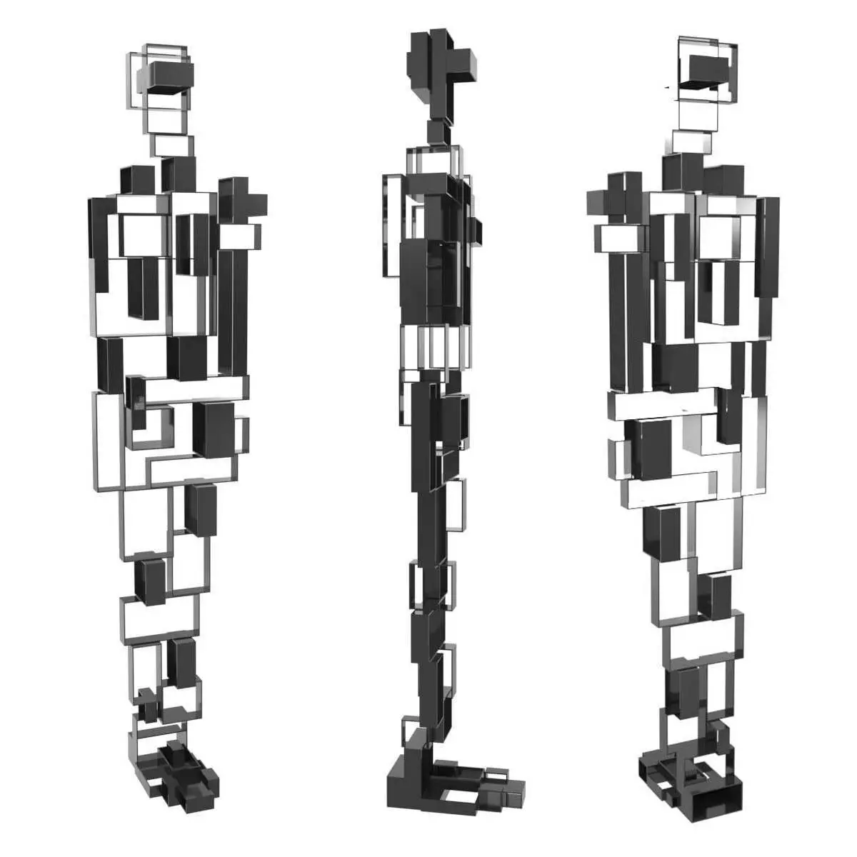 Open introvert iv Antony Gormley 3D model