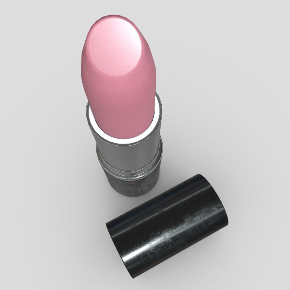 Lipstick 2 Low-poly 3D model_6