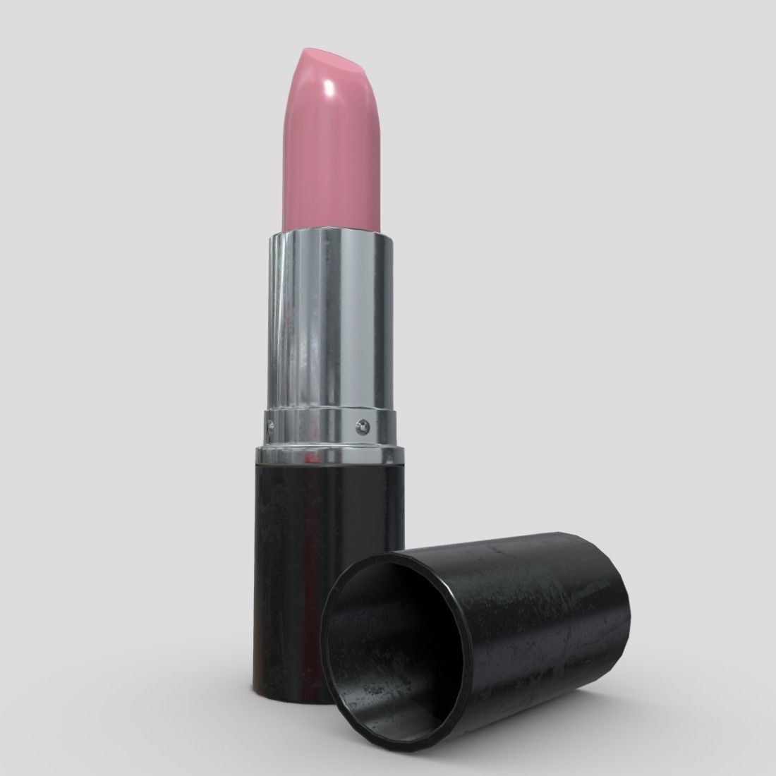 Lipstick 2 Low-poly 3D model_10
