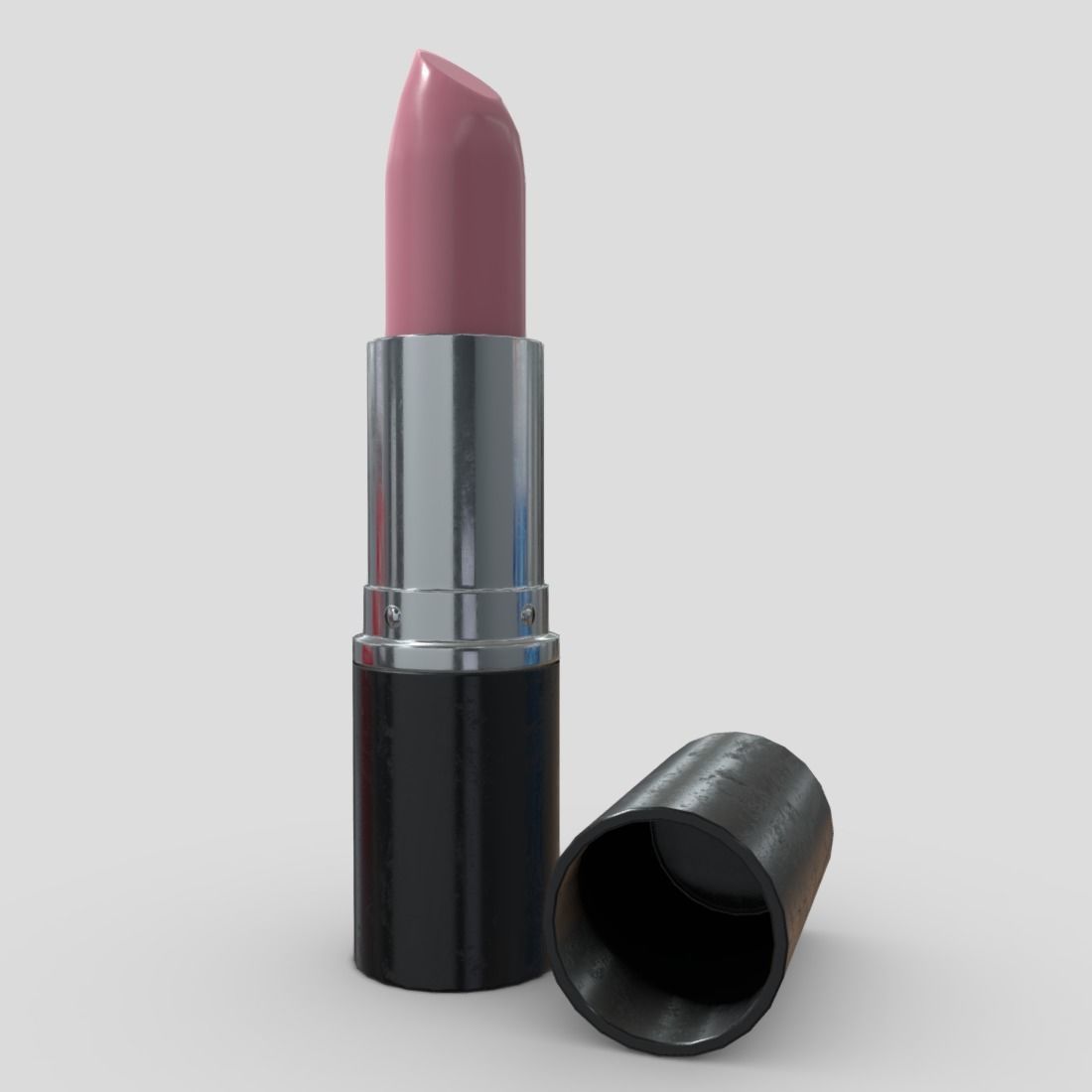 Lipstick 2 Low-poly 3D model_2