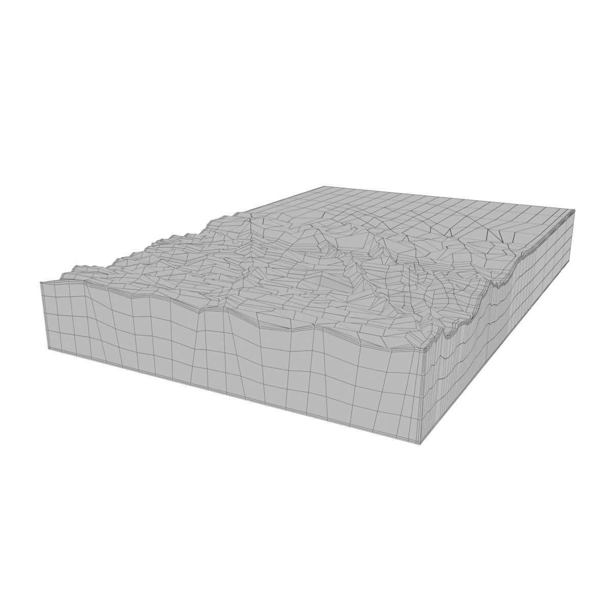 MATHIEU LEHANNEUR OCEAN MEMORIES RECTANGULAR  TABLE  3D model_9