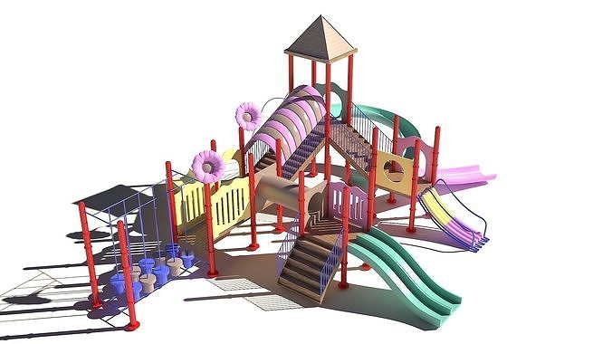 Playground 3D model
