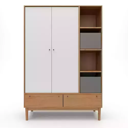 Campton Triple Wardrobe 3D model