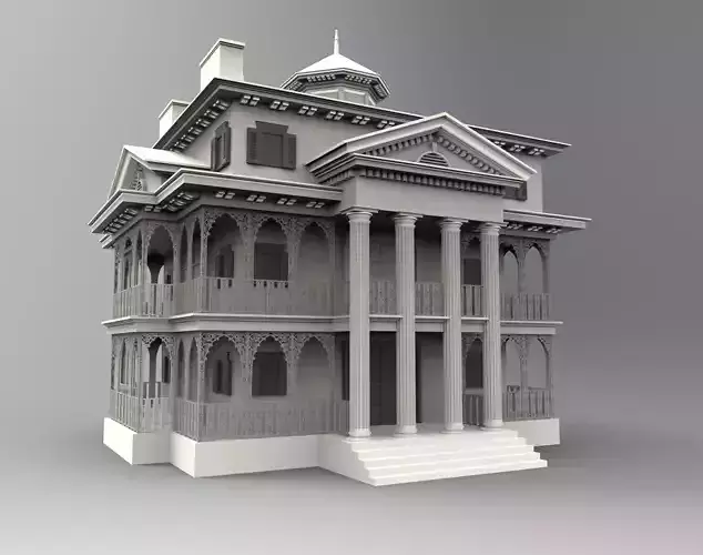 Disneyland Haunted Mansion 3D print model