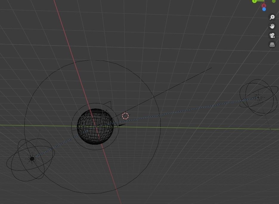 Earth day night cycle with atmosphere  Low-poly 3D model_3
