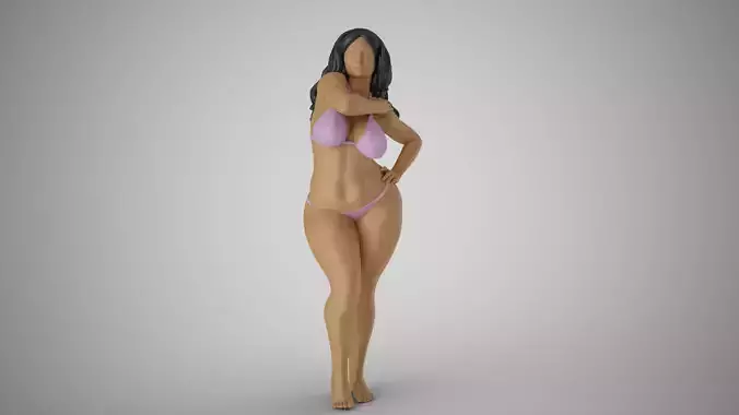 Girl Holding Hand on Shoulder