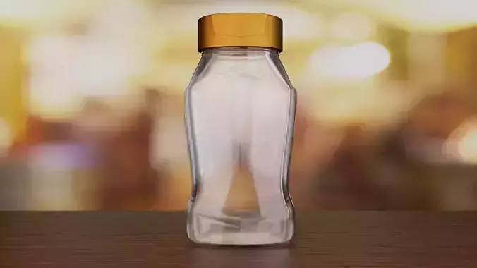 Glass Packaging 3D model