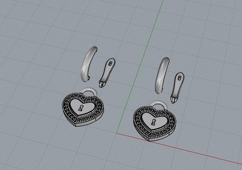 Earrings 06 3D print model_10