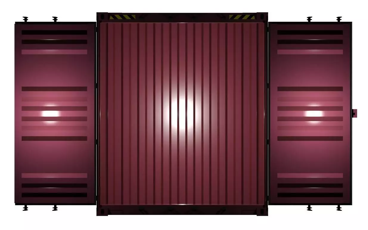 Autodesk Revit 2016 Shipping Container 20 Foot High Cube 3D model