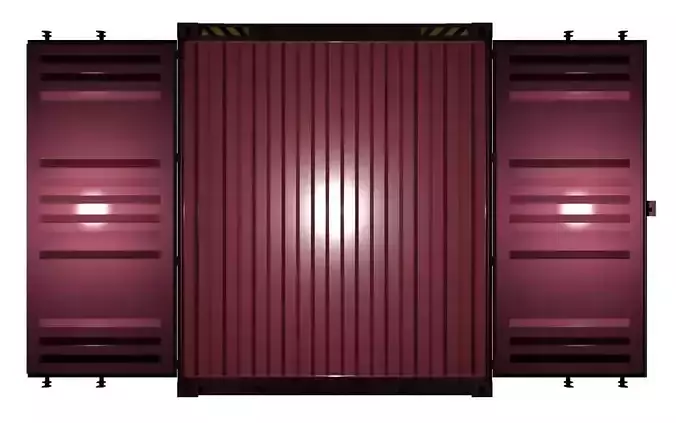 Autodesk Revit 2016 Shipping Container 20 Foot High Cube 3D model