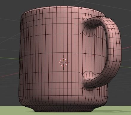 Simple mug 3D model_10