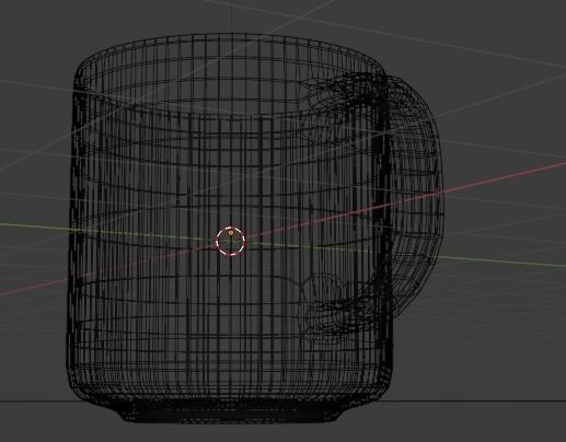 Simple mug 3D model_11