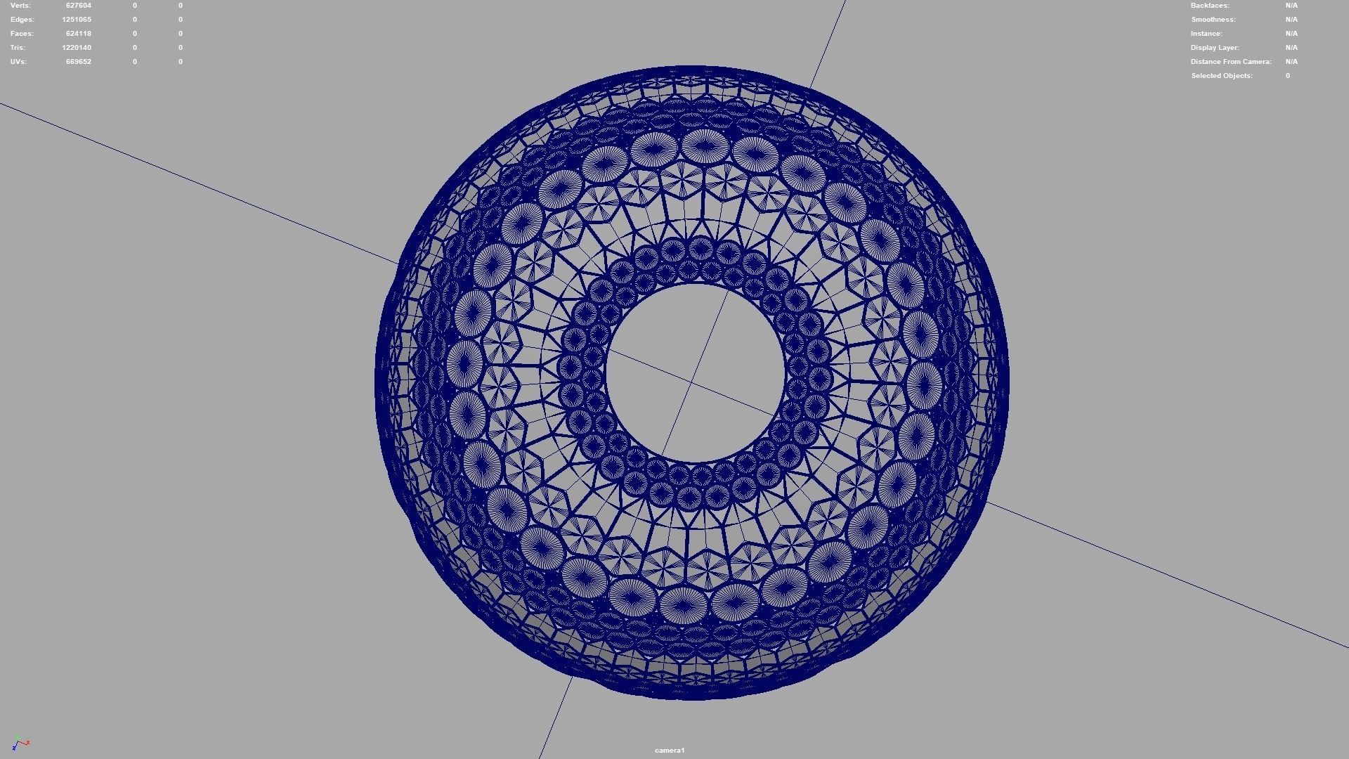 Expo 2020 Dubai AlWasl Dome only 3D model_4
