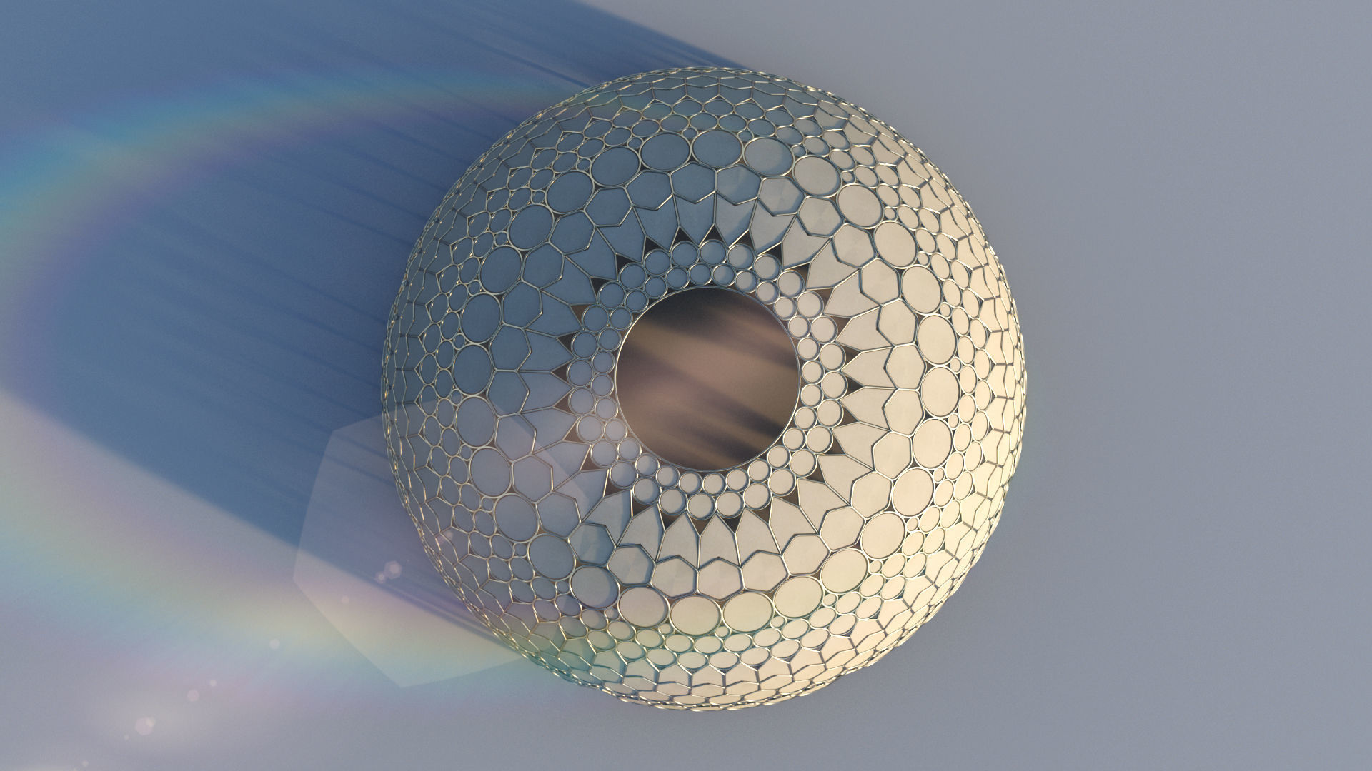 Expo 2020 Dubai AlWasl Dome only 3D model_1