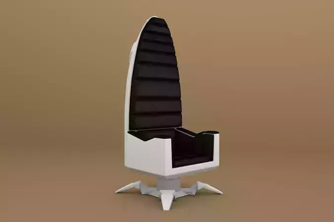 Futuristic armchair 3D model