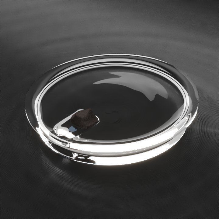 Thermal cup Low-poly 3D model_2