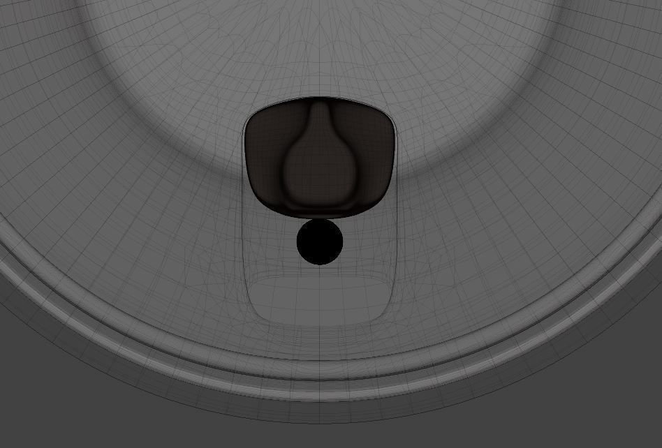 Thermal cup Low-poly 3D model_4