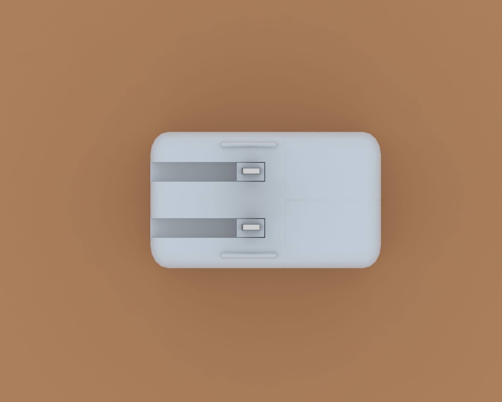 Power Supply Low-poly 3D model_8