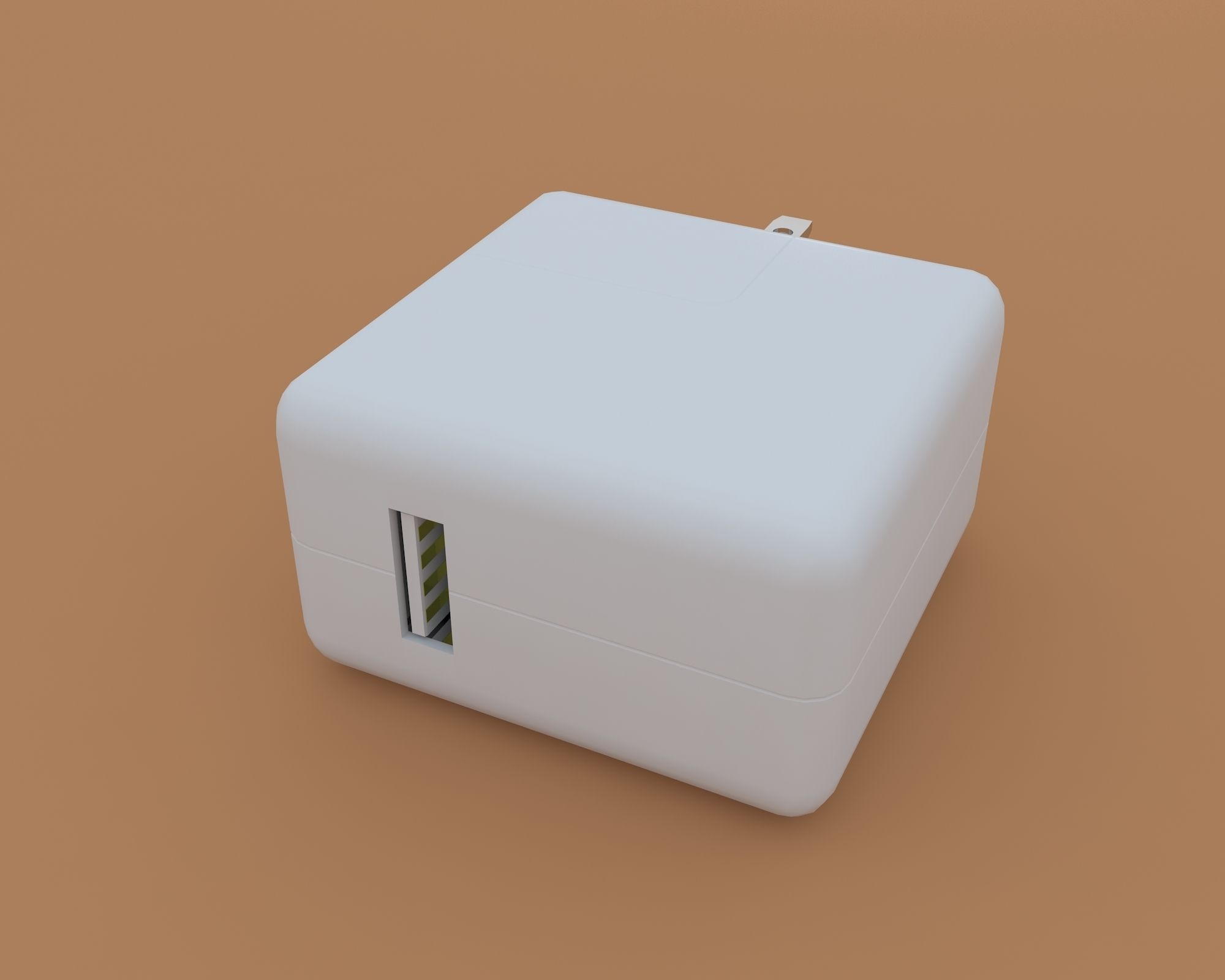 Power Supply Low-poly 3D model_3