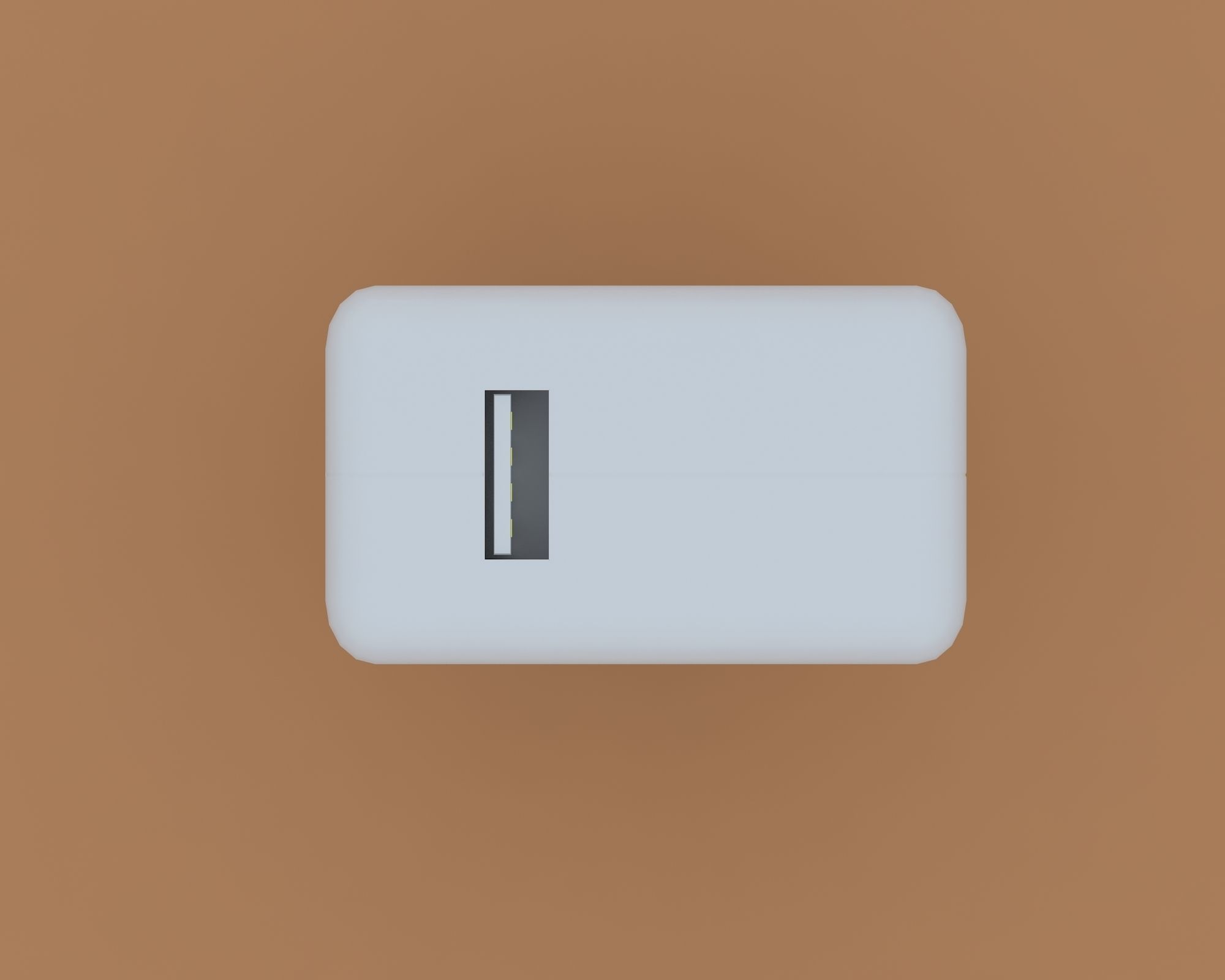 Power Supply Low-poly 3D model_5