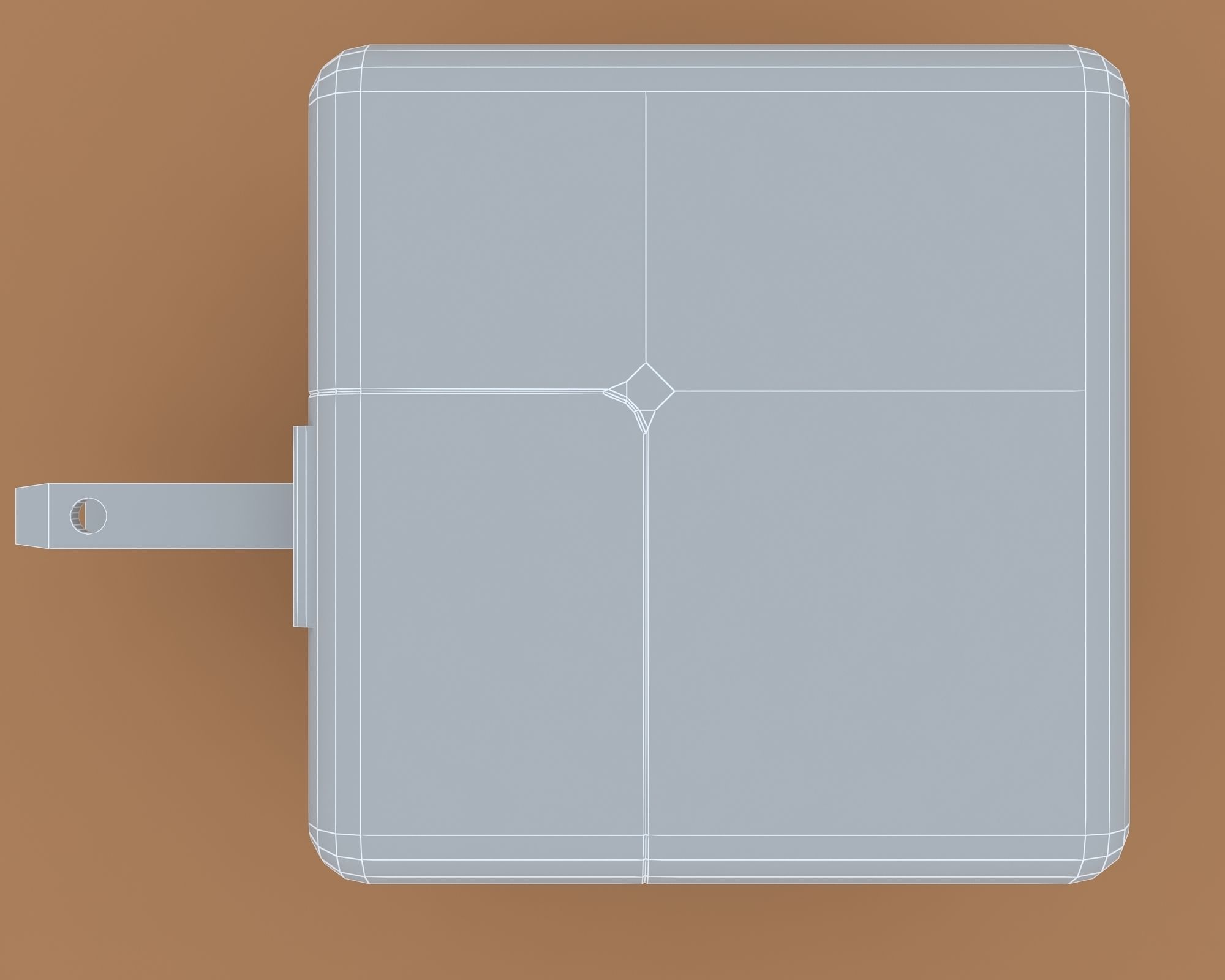 Power Supply Low-poly 3D model_12