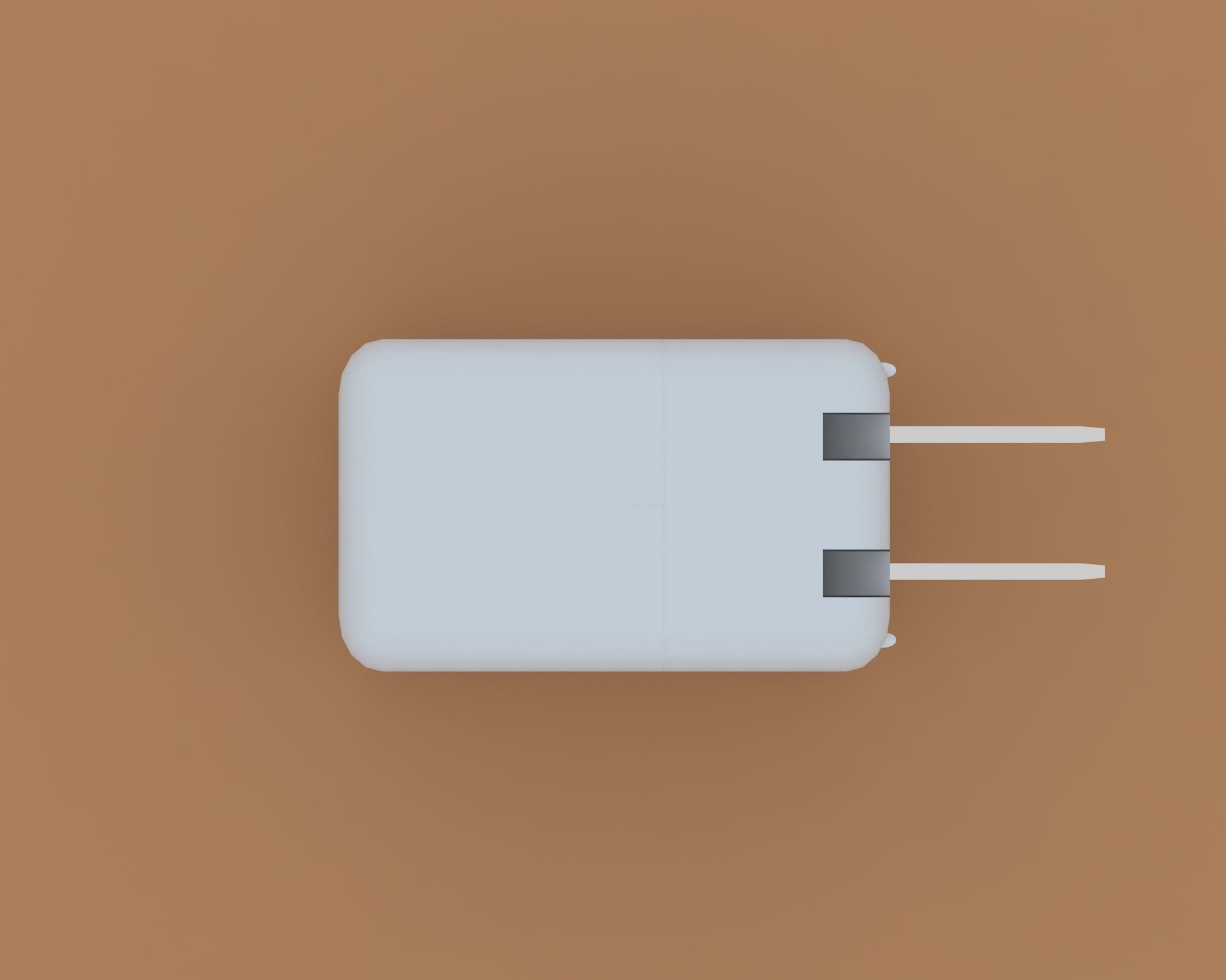 Power Supply Low-poly 3D model_7