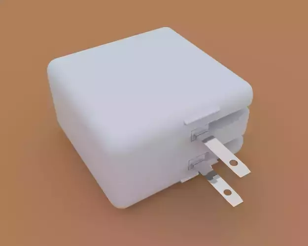 Power Supply Low-poly 3D model