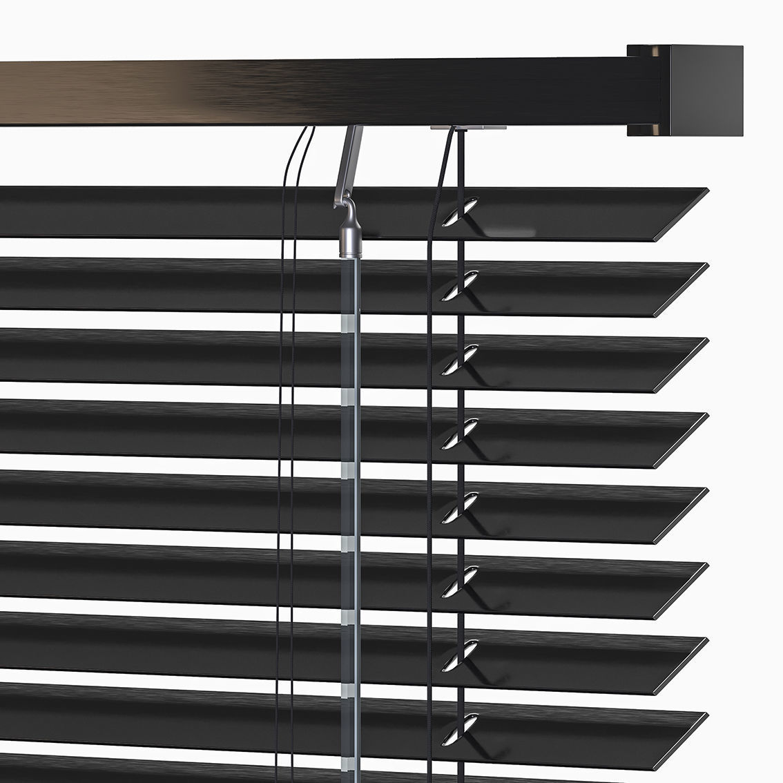 WOODand PVC Blinds 3D Model Collection_3