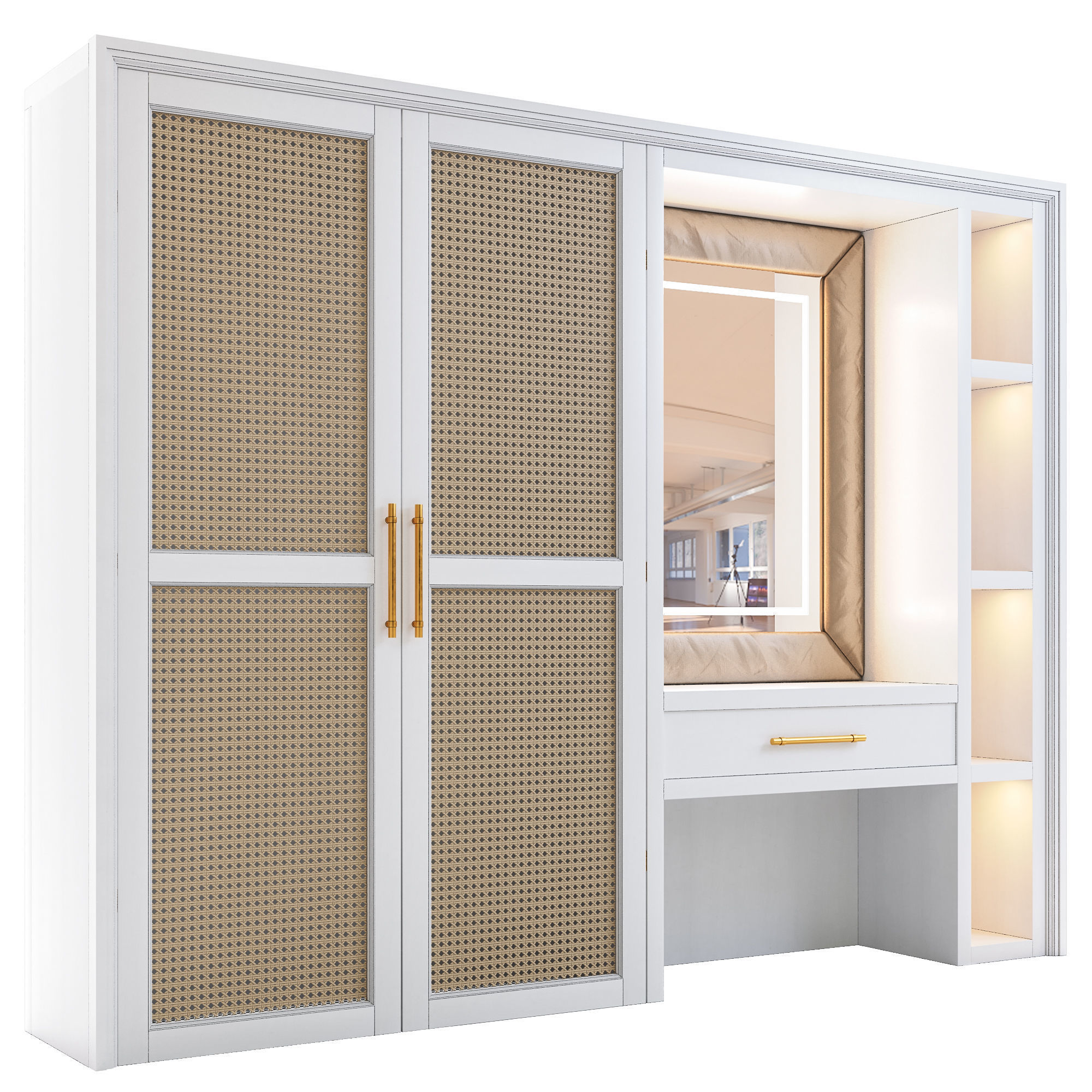 Wardrobe set01 3D model_3