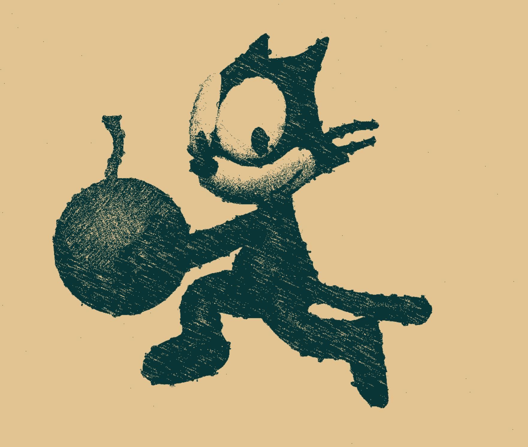 Felix The Cat Bomcat 3D print model_4