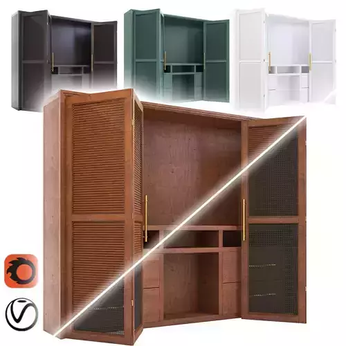Wardrobe set02 3D model