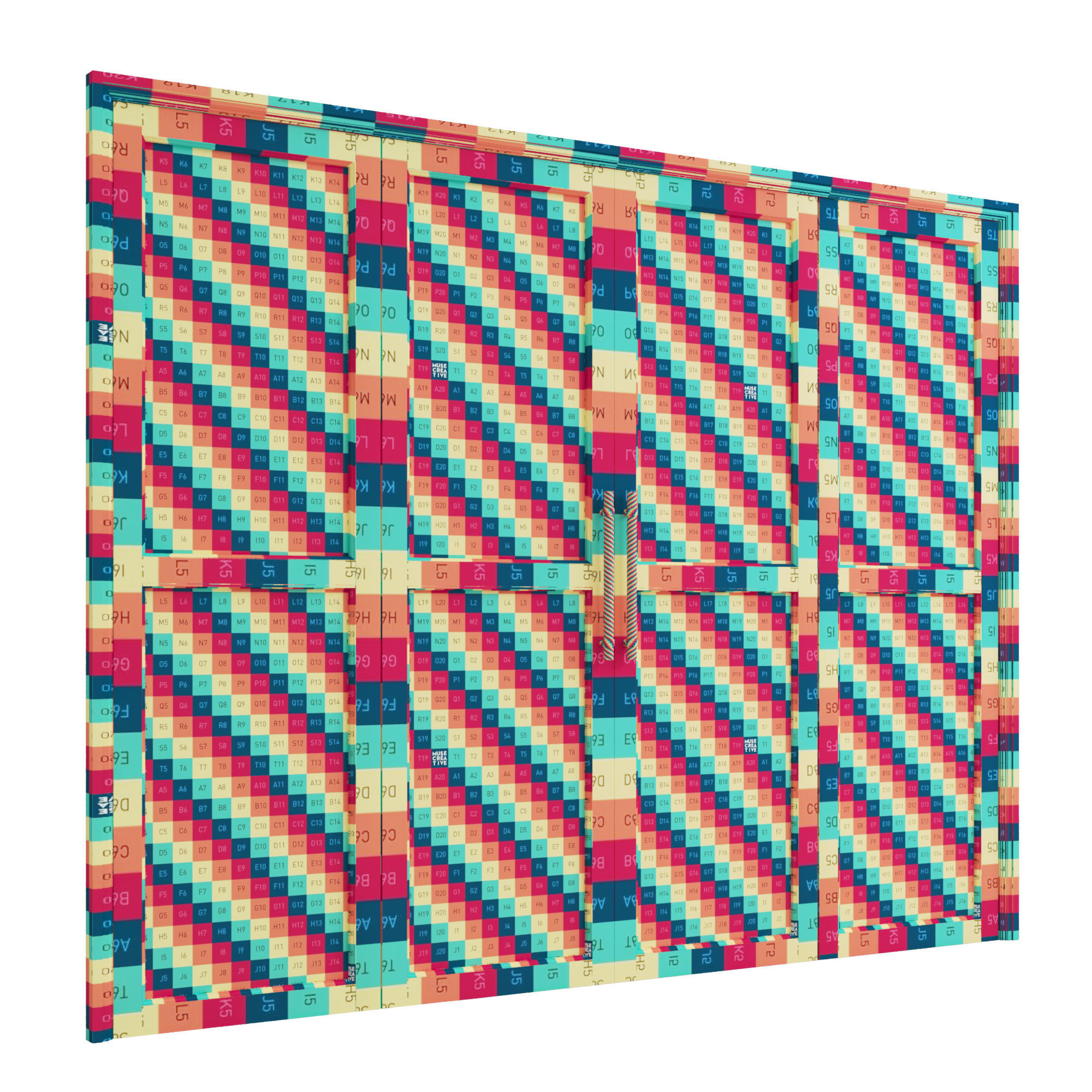 Wardrobe set03 3D model_3