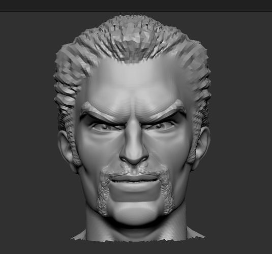 Doctor Strange Head 3D print model
