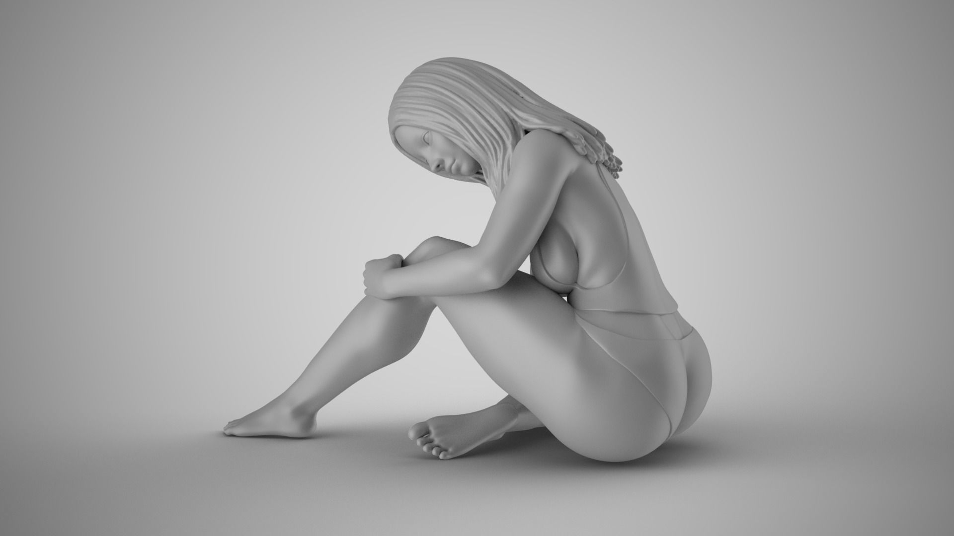 Tender Girl 5 3D print model_3
