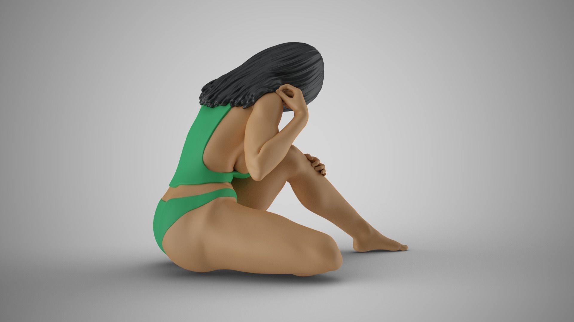 Tender Girl 5 3D print model_7