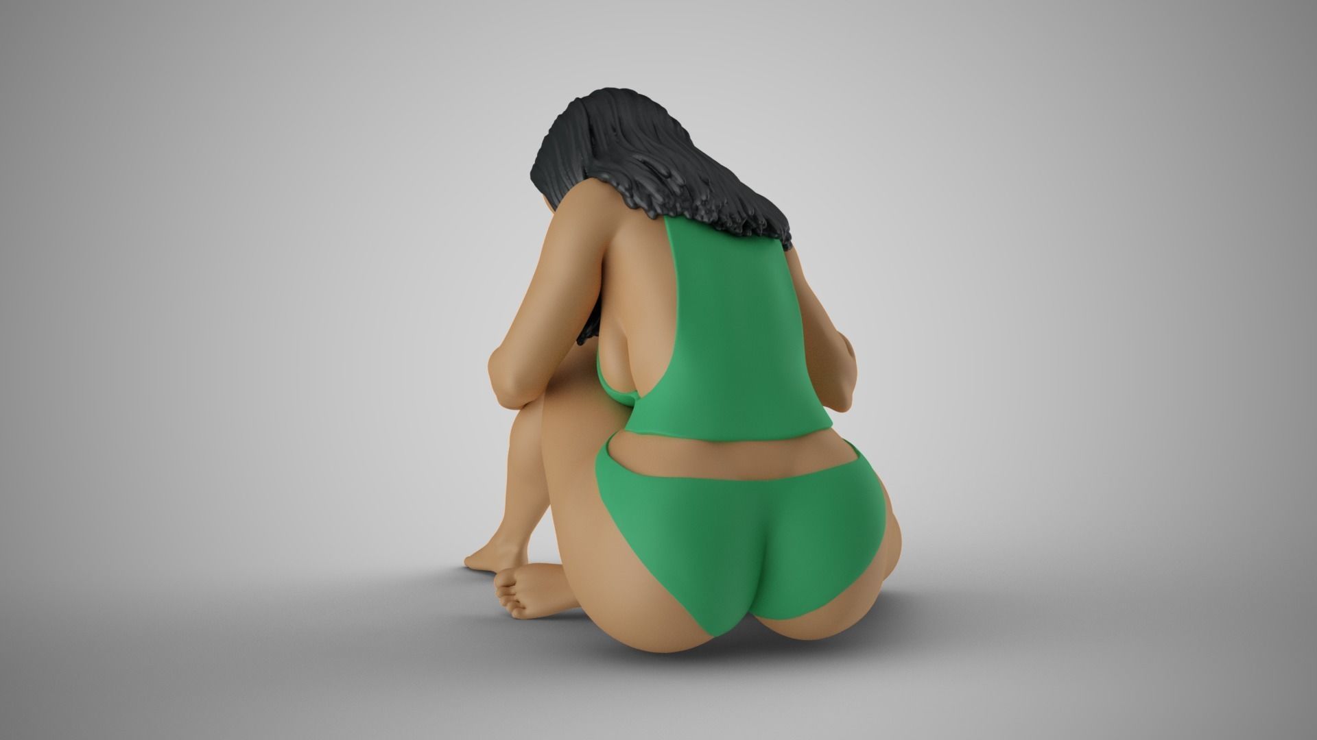 Tender Girl 5 3D print model_5
