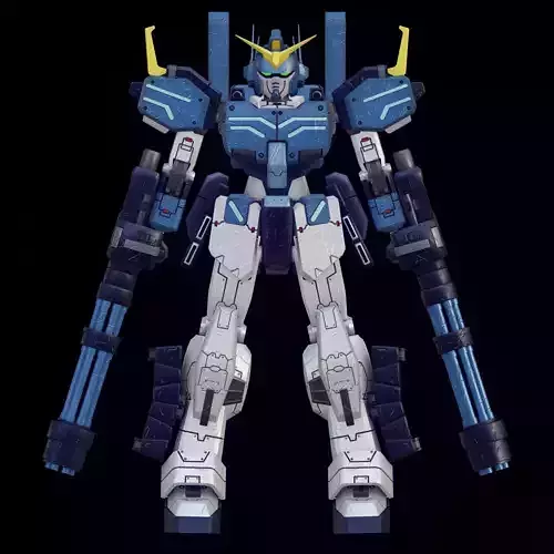 Gundam Heavyarms Custom Fanmade 3D model