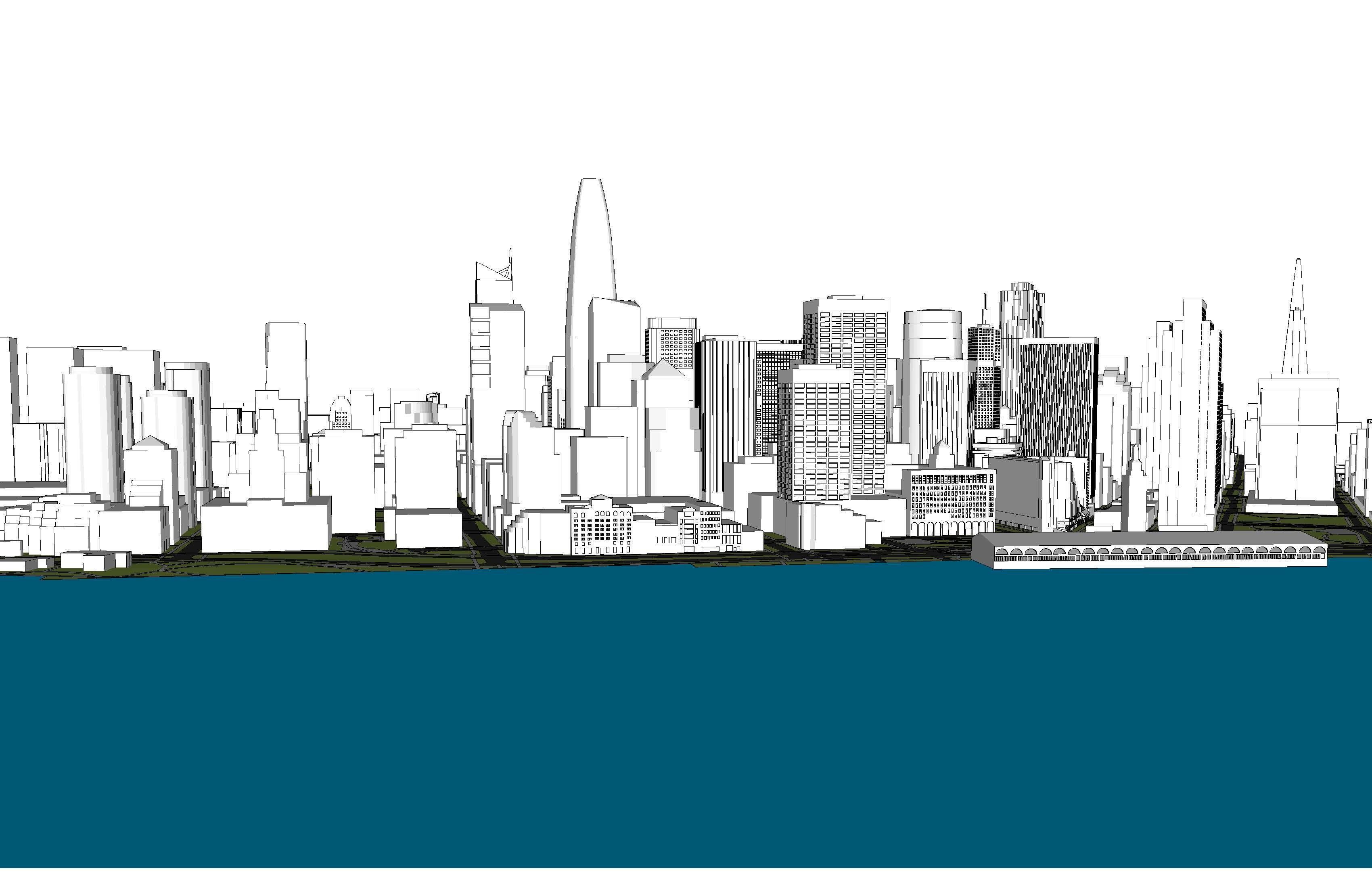 Downtown San Francisco 3D model_11