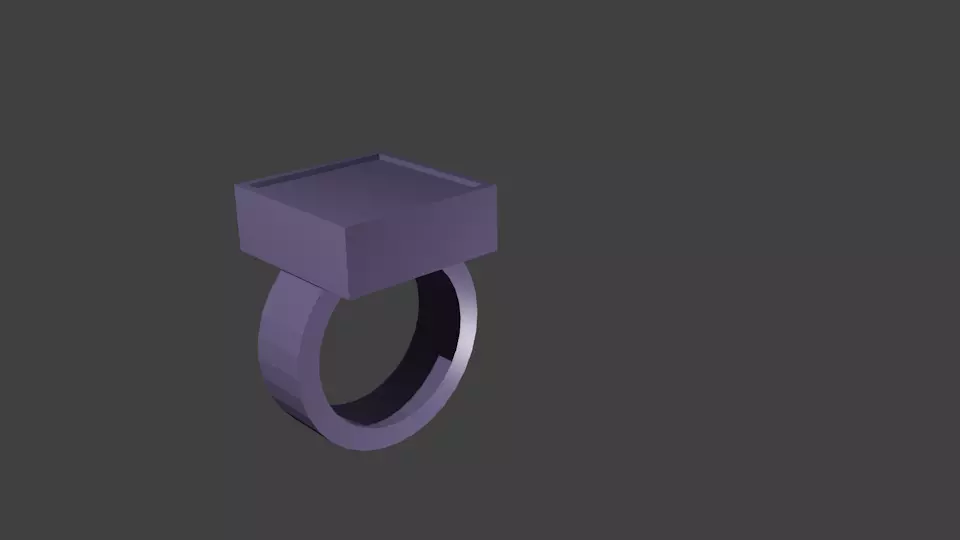 Ringbox ring 3D print model