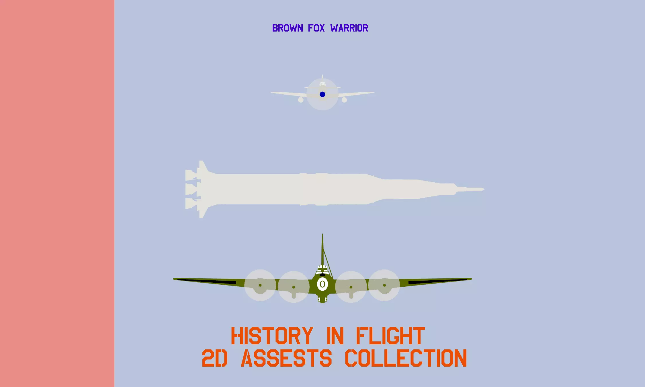History in Flight 2D 3D Model Collection_0