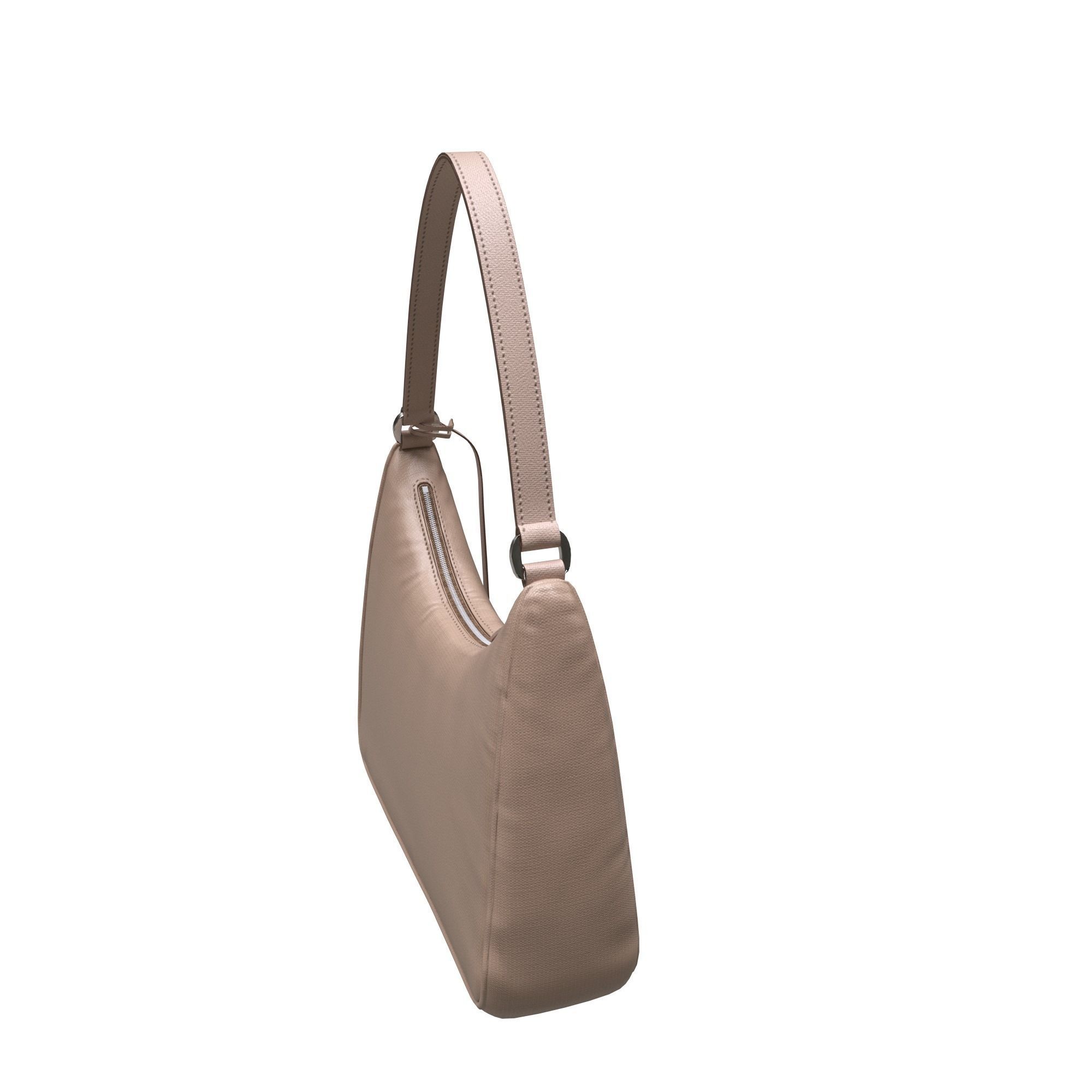 handbag prada shoulder bag Low-poly 3D model_8