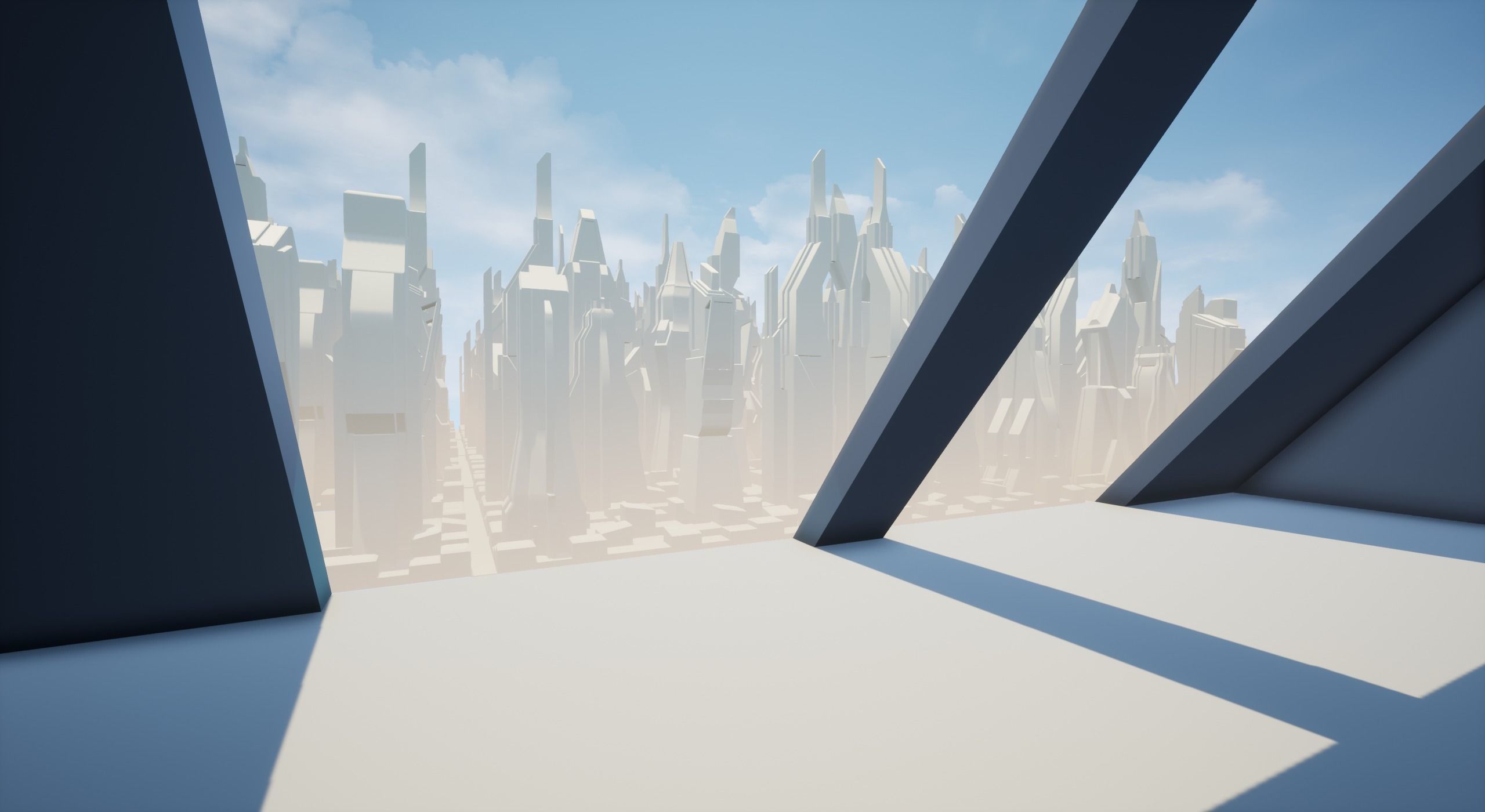 24 Sci-Fi Buildings  Low-poly 3D model_5