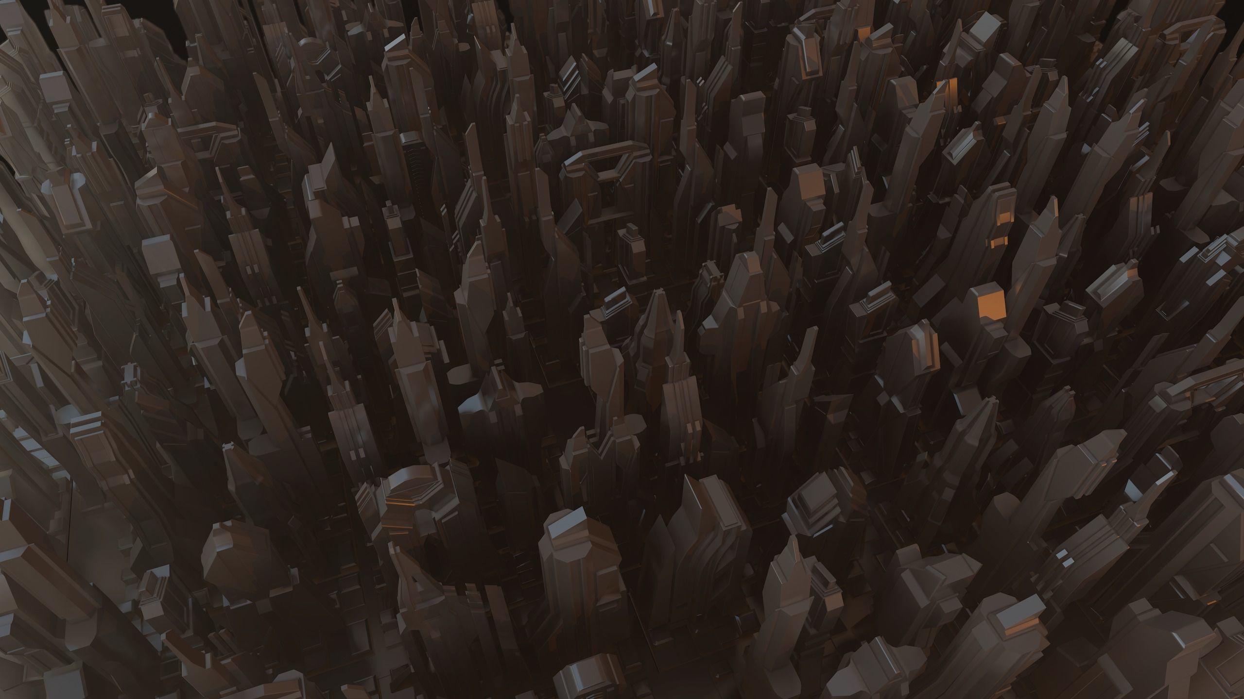 24 Sci-Fi Buildings  Low-poly 3D model_7